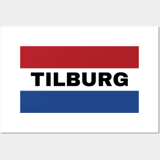 Tilburg City in Dutch Flag Posters and Art